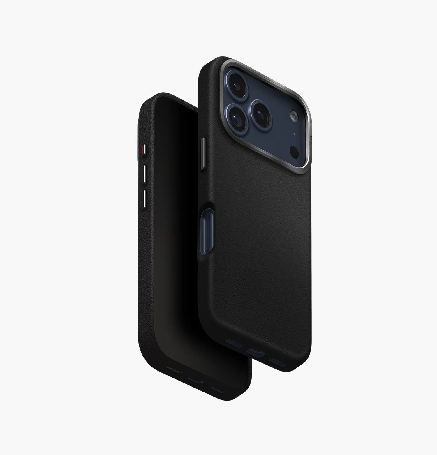 Carcasa Uniq Lyden Cuero Magsafe iPhone 17 Pro - Negra