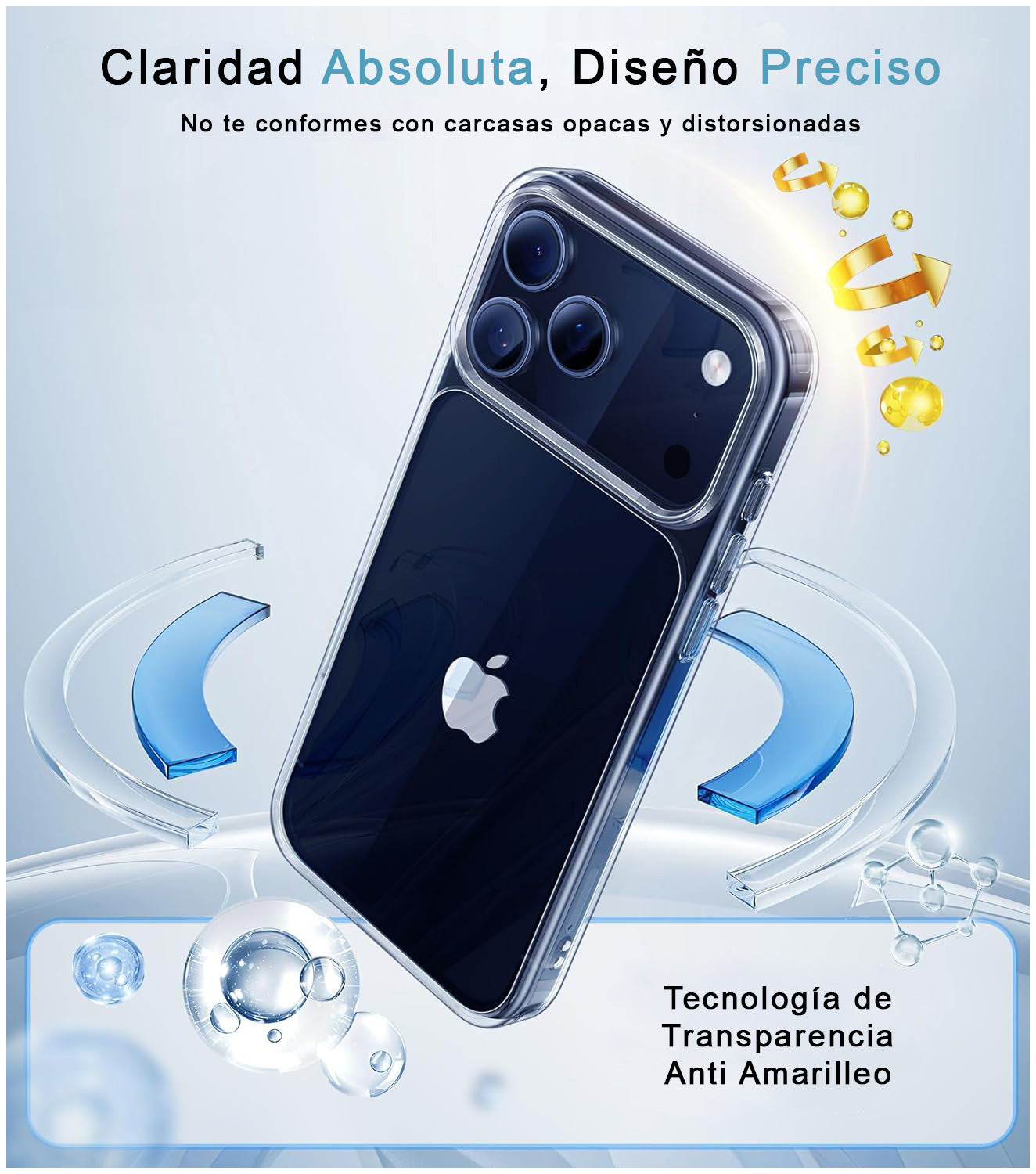 Carcasa Delgada Antigolpe – Protección Premium iPhone 17 Pro