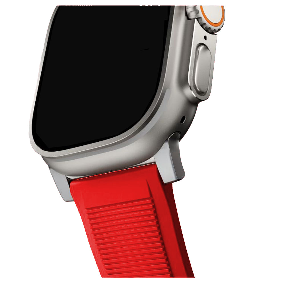 Correa de Silicona Texturizada Rugged para Apple Watch – Resistente y Texturizada (Deporte & Estilo)