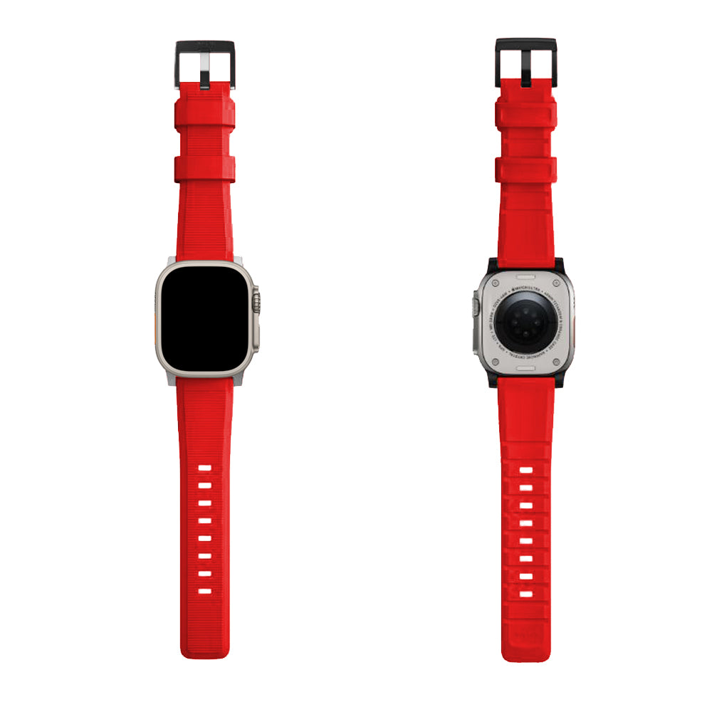 Correa de Silicona Texturizada Rugged para Apple Watch – Resistente y Texturizada (Deporte & Estilo)