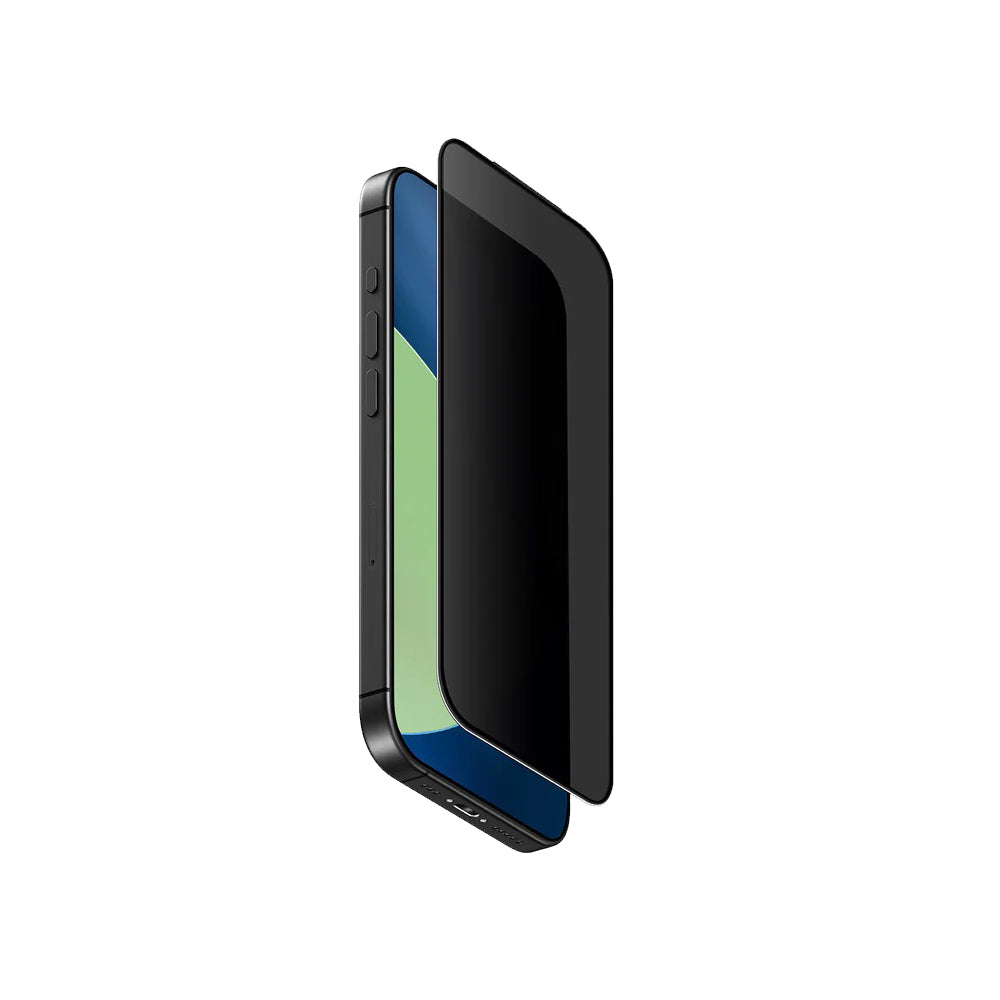 Lámina Uniq Optix Covex Vidrio Templado Antiespia 9H iPhone 17 Pro