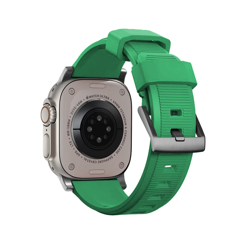Correa de Silicona Texturizada Rugged para Apple Watch – Resistente y Texturizada (Deporte & Estilo)