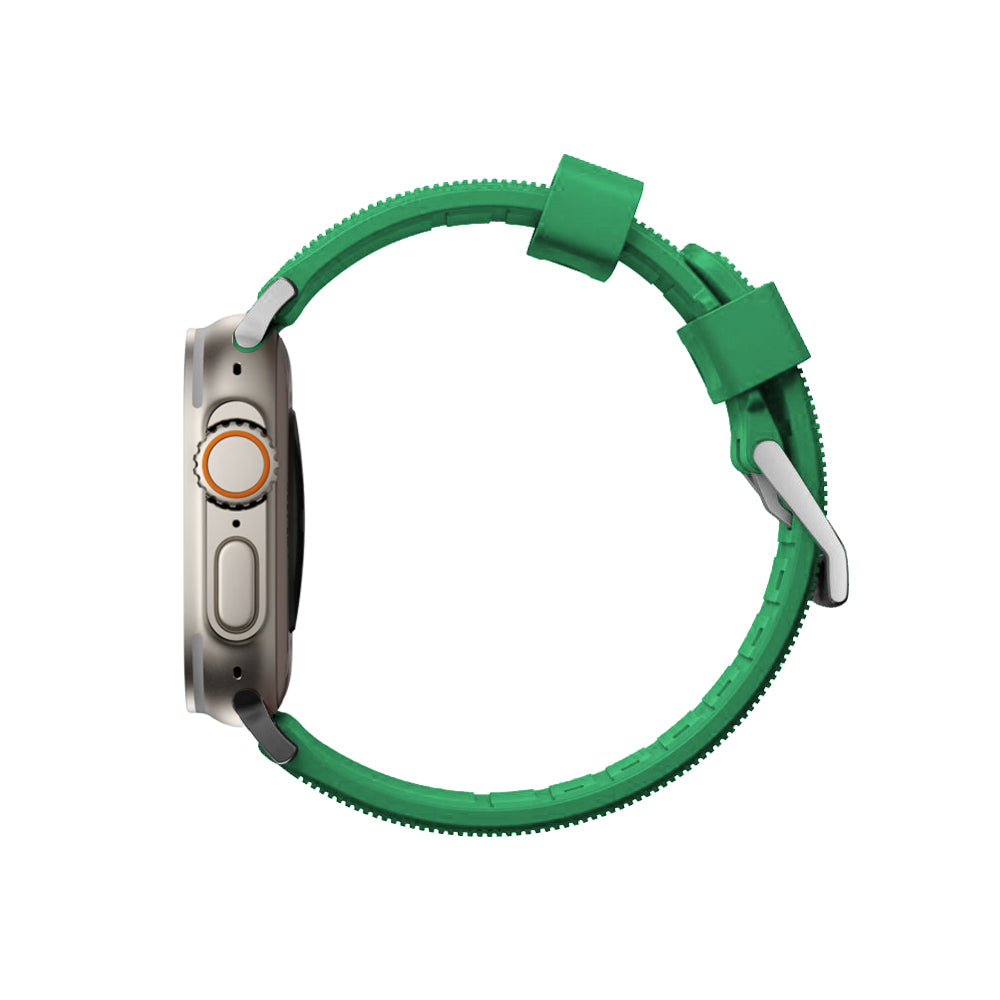 Correa de Silicona Texturizada Rugged para Apple Watch – Resistente y Texturizada (Deporte & Estilo)