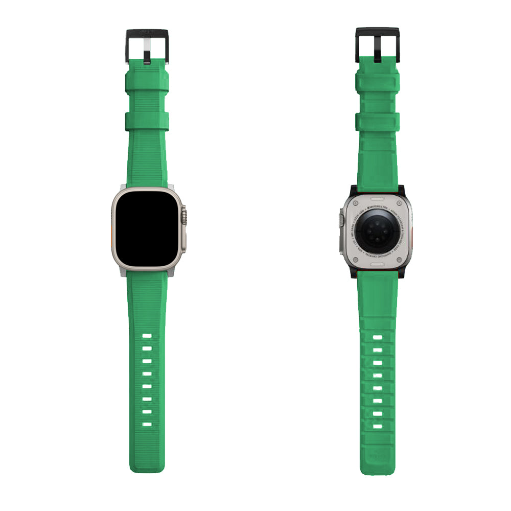 Correa de Silicona Texturizada Rugged para Apple Watch – Resistente y Texturizada (Deporte & Estilo)