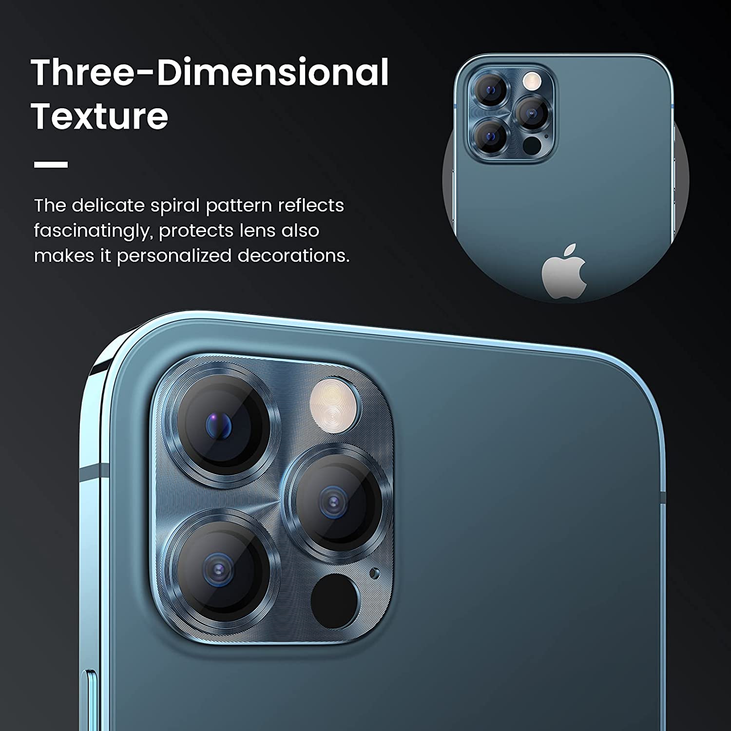 Protector De Cámara De Aluminio iPhone 13 Pro / 13 Pro Max