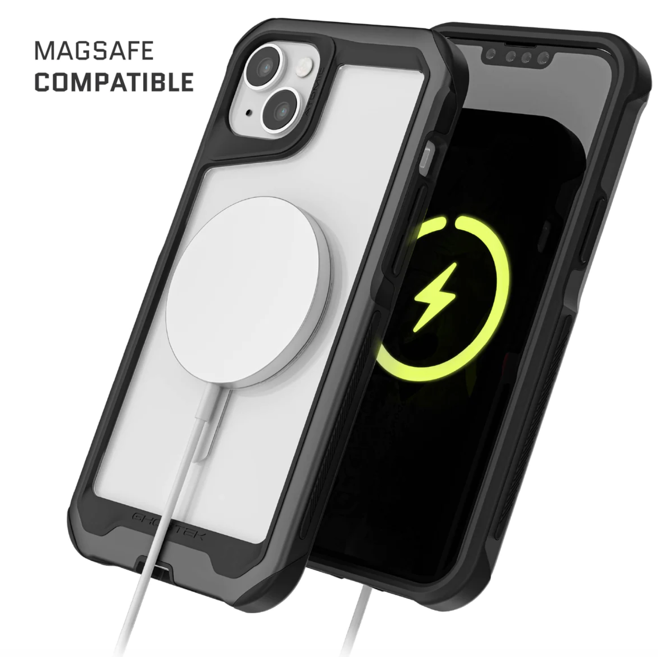 Carcasa Ghostek Atomic Slim MagSafe iPhone 14 – Protección Militar de Aluminio Antigolpes