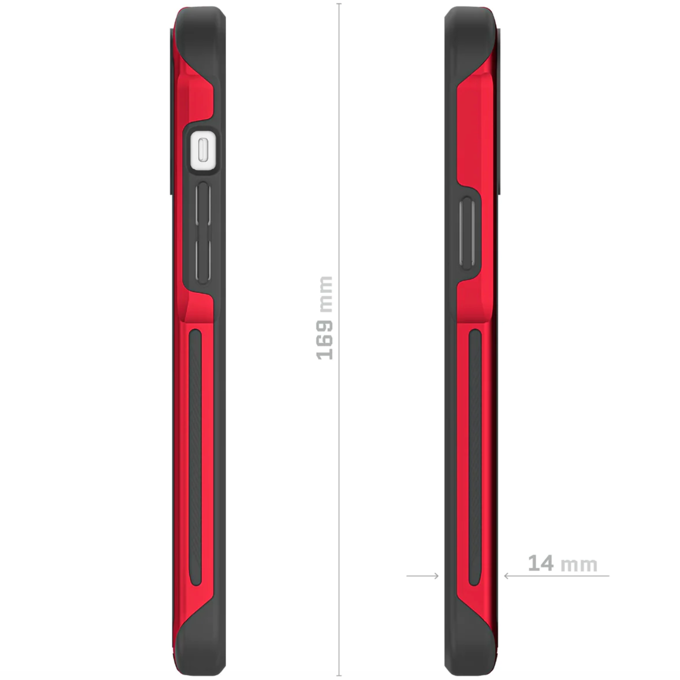 Carcasa Ghostek Atomic Slim MagSafe iPhone 14 – Protección Militar de Aluminio Antigolpes
