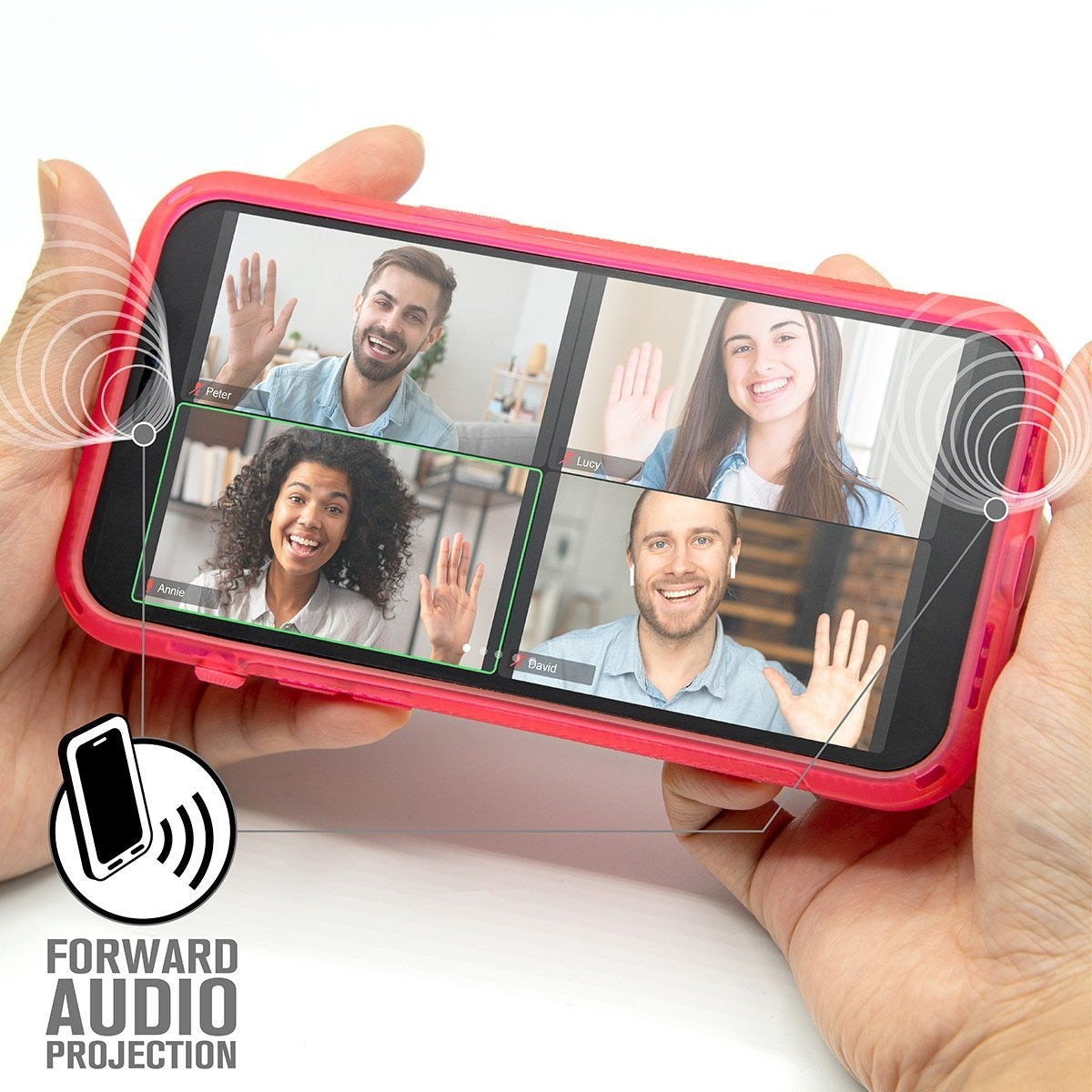 Carcasa Catalyst Vibe Series iPhone 12 Pro Max - Rosa Neon