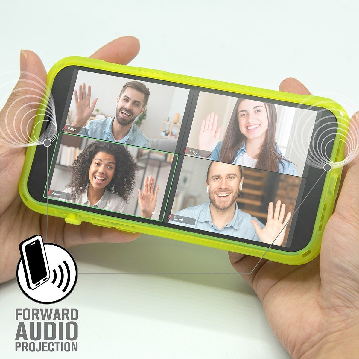 Carcasa Catalyst Vibe Series iPhone 12 Pro Max - Amarillo Neon