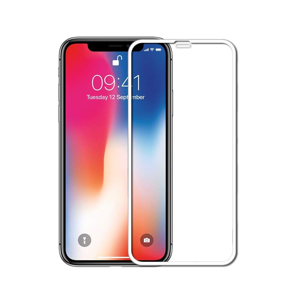 Lámina Vidrio Templado Full 3D Completa 21D iPhone X - XS
