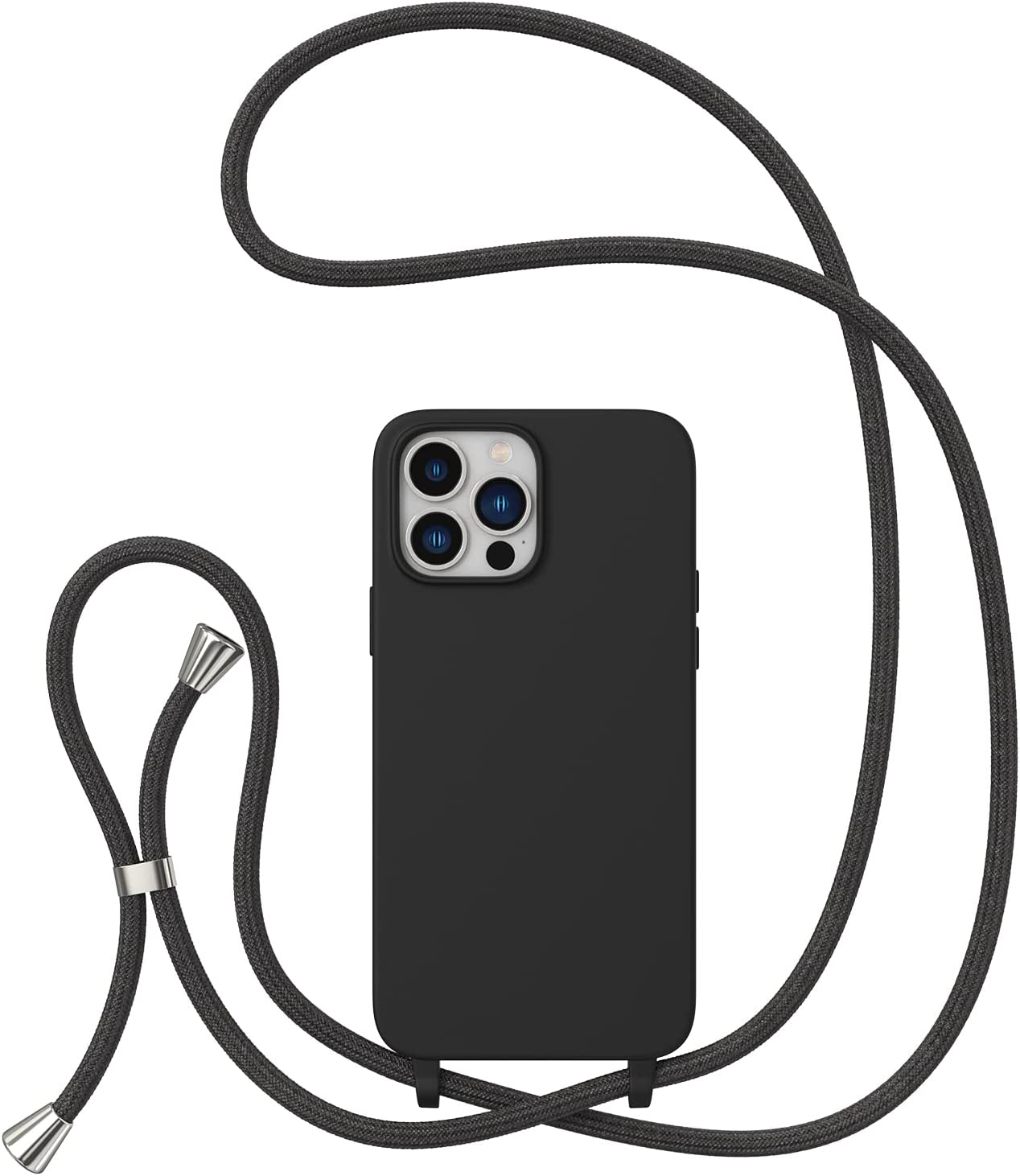 Carcasa de Silicona iPhone con Cinta / Cordon Ajustable iPhone 11 Pro Max