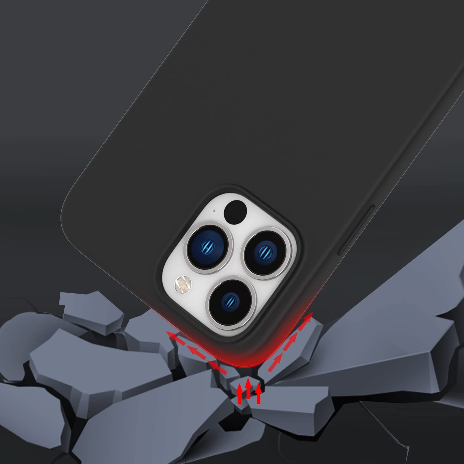 Carcasa de Silicona iPhone con Cinta / Cordon Ajustable iPhone 11 Pro