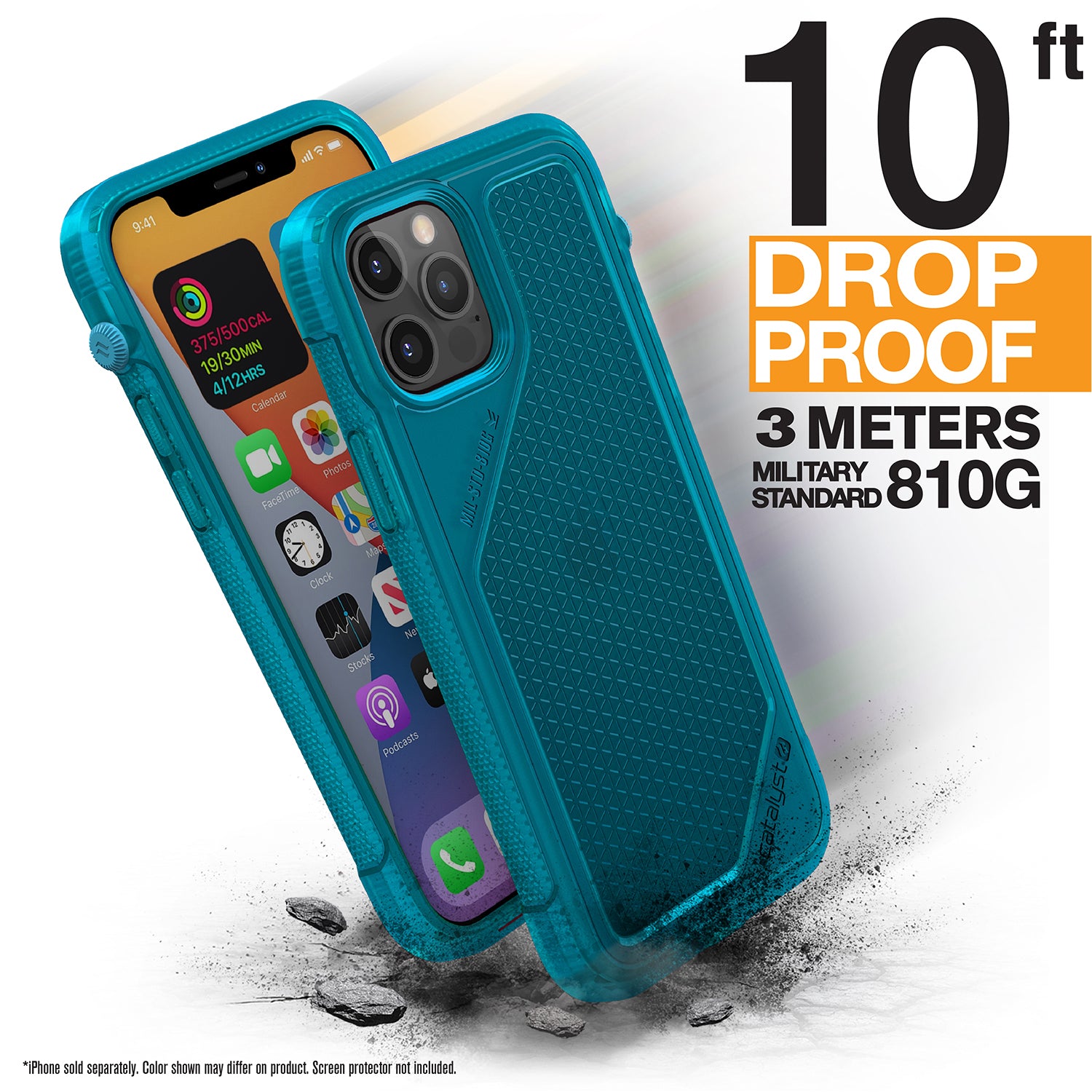 Carcasa Catalyst Vibe Series para iPhone 12 Pro Max - Azul