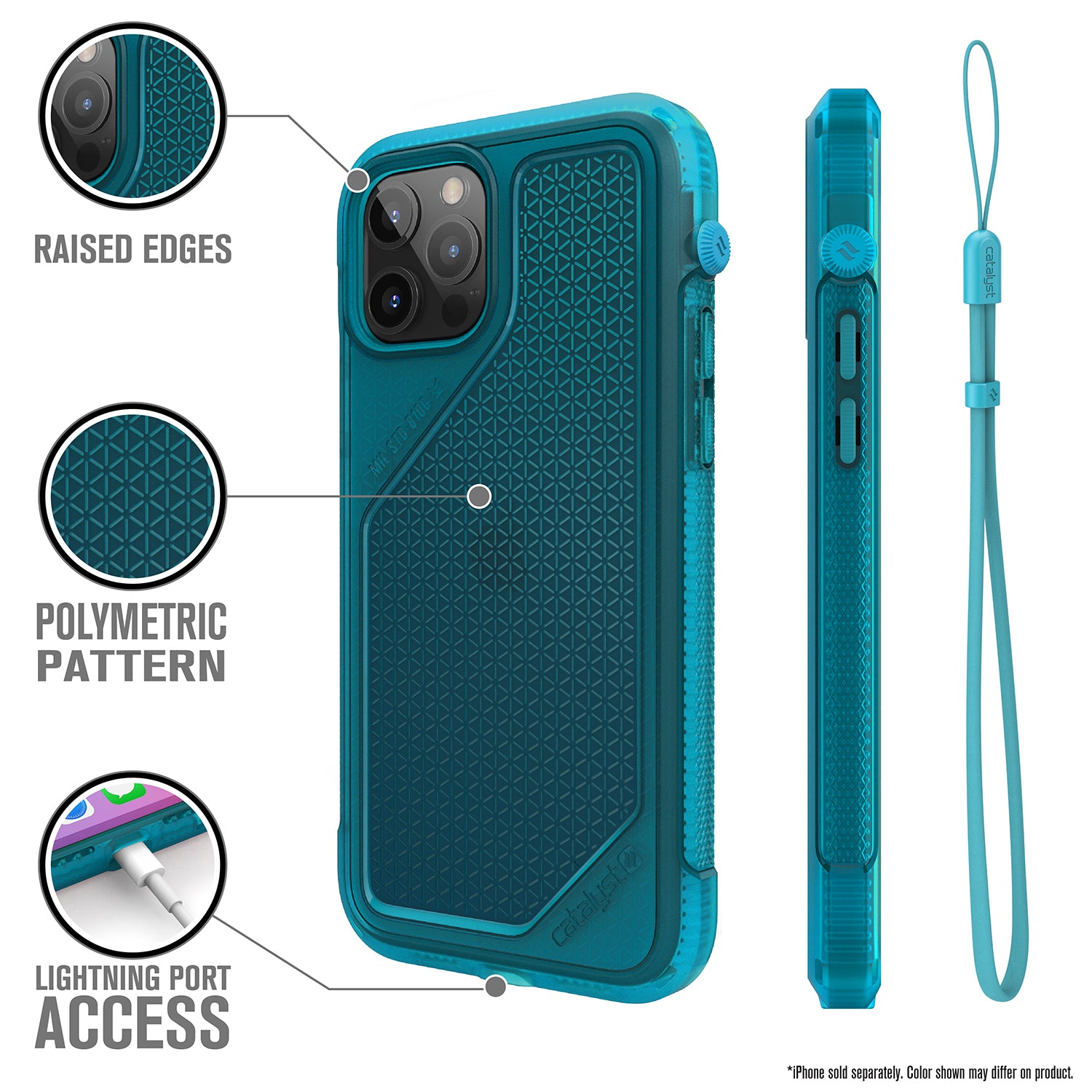 Carcasa Catalyst Vibe Series para iPhone 12 Pro Max - Azul