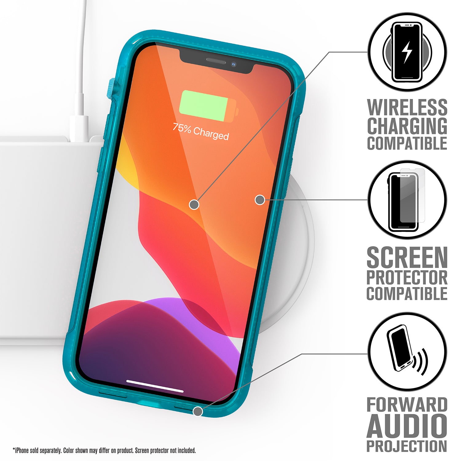 Carcasa Catalyst Vibe Series para iPhone 12 Pro Max - Azul
