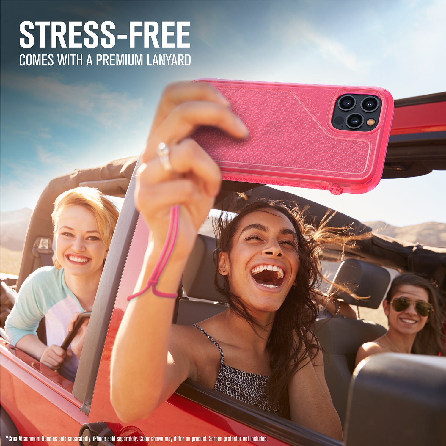 Carcasa Catalyst Vibe Series iPhone 12 Pro Max - Rosa Neon